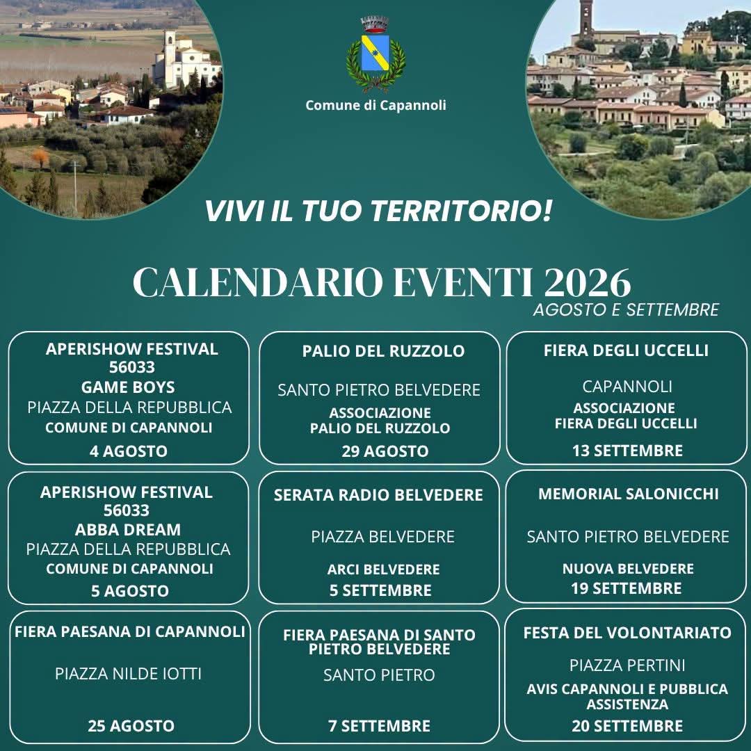 eventi ago set